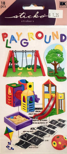 Sticko  - flat sticker sheets -  playground 2