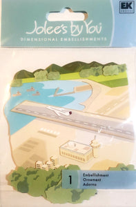 Jolee's Boutique Dimensional Sticker  - small pack - airport