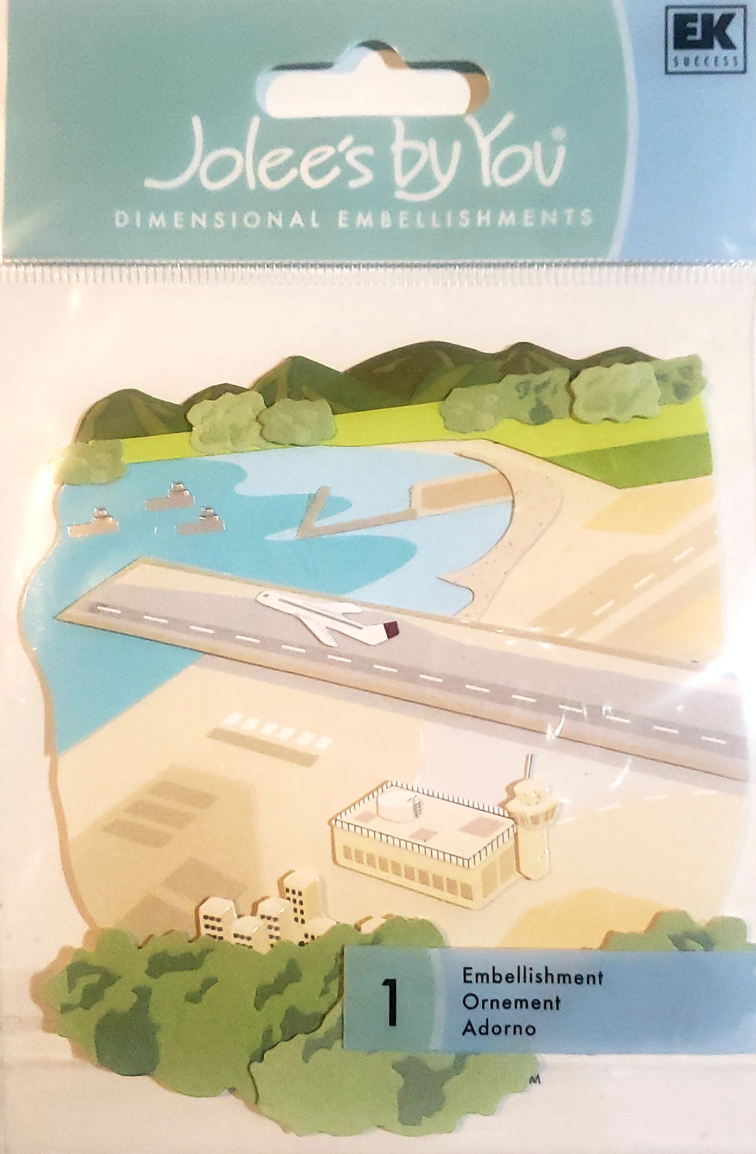 Jolee's Boutique Dimensional Sticker  - small pack - airport