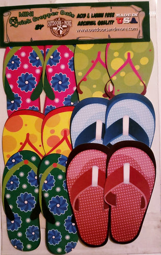 Outdoors and more - Quick cropper cuts - flip flops