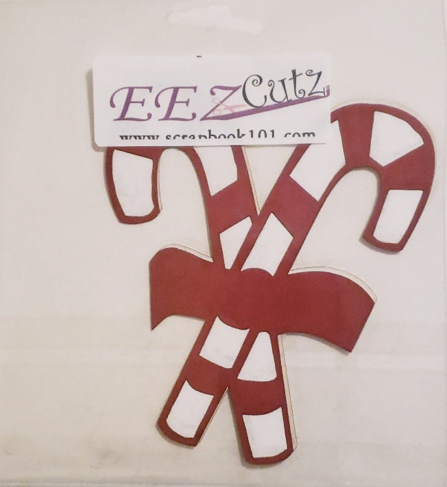 Eez cuts  - laser cut   - double candy cane