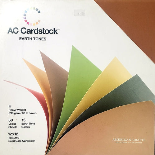 AC American Crafts cardstock Paper Pack 12