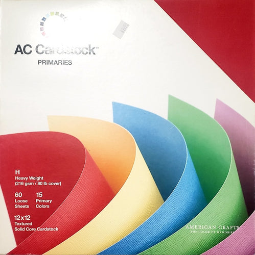 AC American Crafts cardstock Paper Pack 12