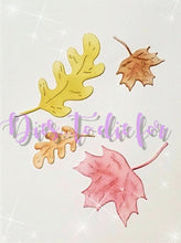 Load image into Gallery viewer, Dies... to die for LLC  metal cutting die - Fall leaves large