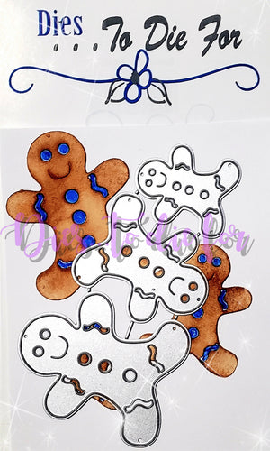 Dies... to die for LLC  metal cutting die - Gingerbread men