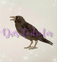 Load image into Gallery viewer, Dies... to die for LLC  metal cutting die - Raven / crow