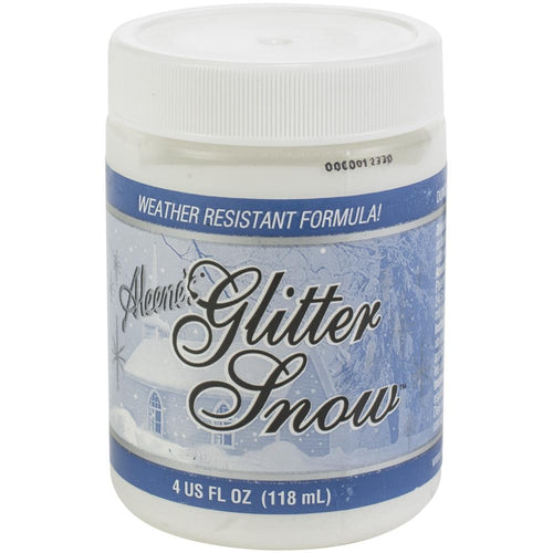 Aleene's Glitter snow paste 4 oz