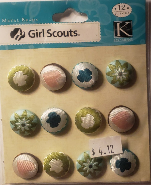 K and company - Fabric brads - girl scouts