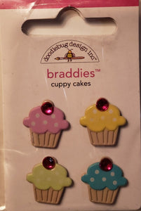 Doodlebug inc  - braddies cuppy cakes - brads