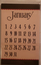 Load image into Gallery viewer, Jenni bowlin -  calendar month pages - small 4&quot; x 2 1/2&quot;