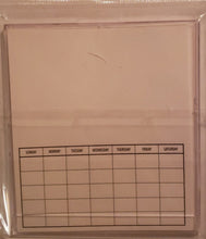 Load image into Gallery viewer, Pine cone press - Easel jewel case calendar - small 4 1/2&quot; x 5 1/2&quot;