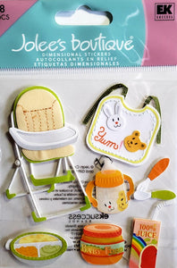 Jolee's Boutique Dimensional Sticker - feeding time - medium pack