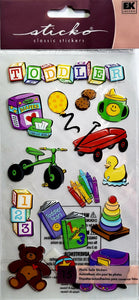 Sticko  - flat sticker sheets - toddler