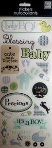 Me and my big ideas MAMBI - sticker sheets - cute as a button baby boy