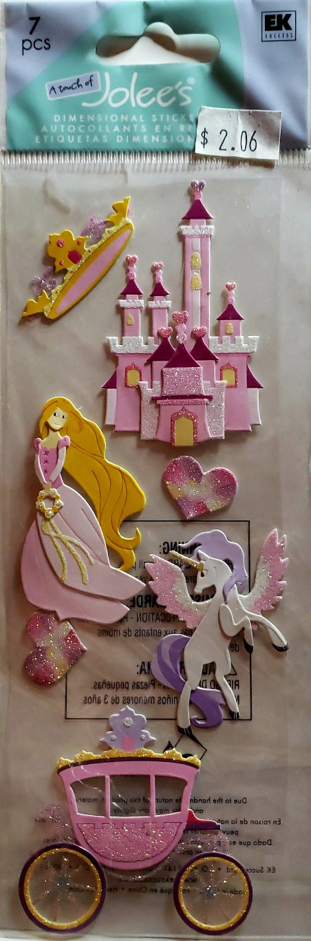 Jolee's Boutique Dimensional Sticker a touch of -  Princess