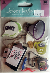 Jolee's Boutique Dimensional Sticker -  coach