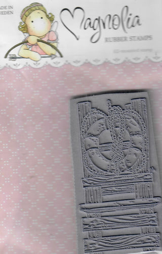 Magnolia rubber cling stamp - unmounted - rescue tower