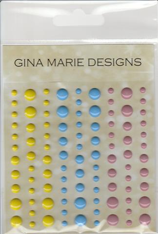 Gina Marie Enamel Dots set - Beach Party Gloss