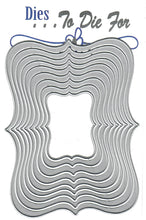 Load image into Gallery viewer, Dies ... to die for metal cutting die - Elegant Wave rectangle set