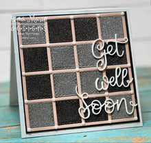 Load image into Gallery viewer, Gina Marie Metal cutting die -  Get well soon