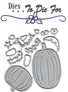 Dies ... to die for metal cutting die - Jack O lantern / Pumpkin