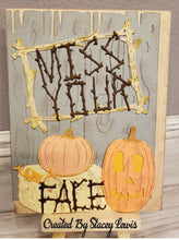 Load image into Gallery viewer, Dies ... to die for metal cutting die - Jack O lantern / Pumpkin