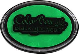 ColorBox Black Light Neon Oval ink pad - Choose Color